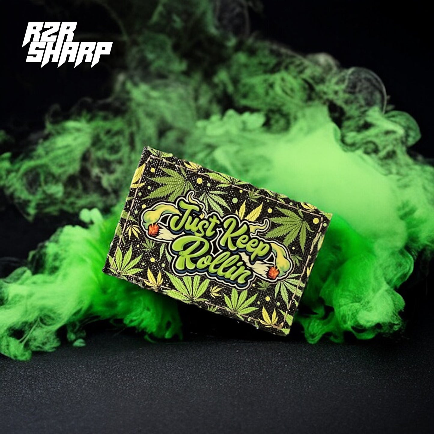 “Just Keep Rollin” Laser Cut