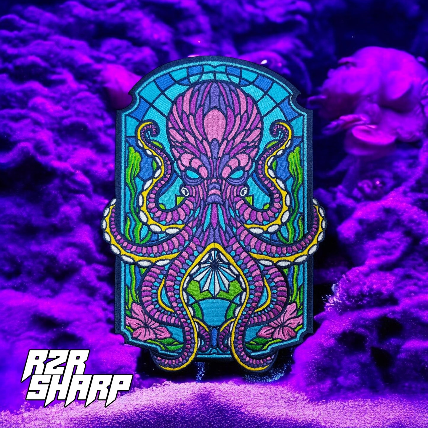 Stained Glass Kraken - Regular