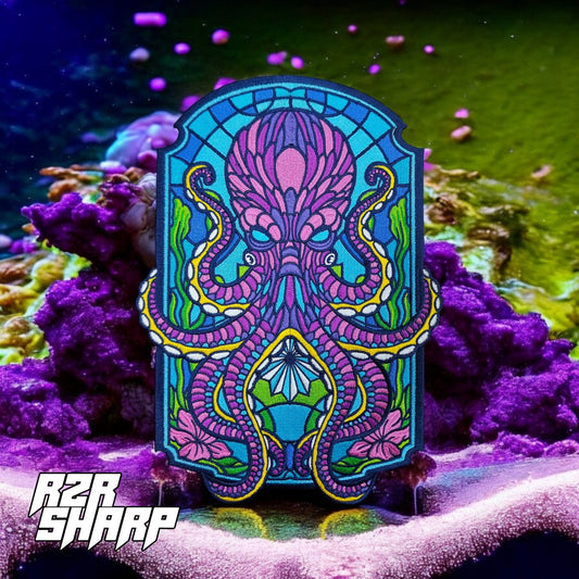 Stained Glass Kraken - Mighty