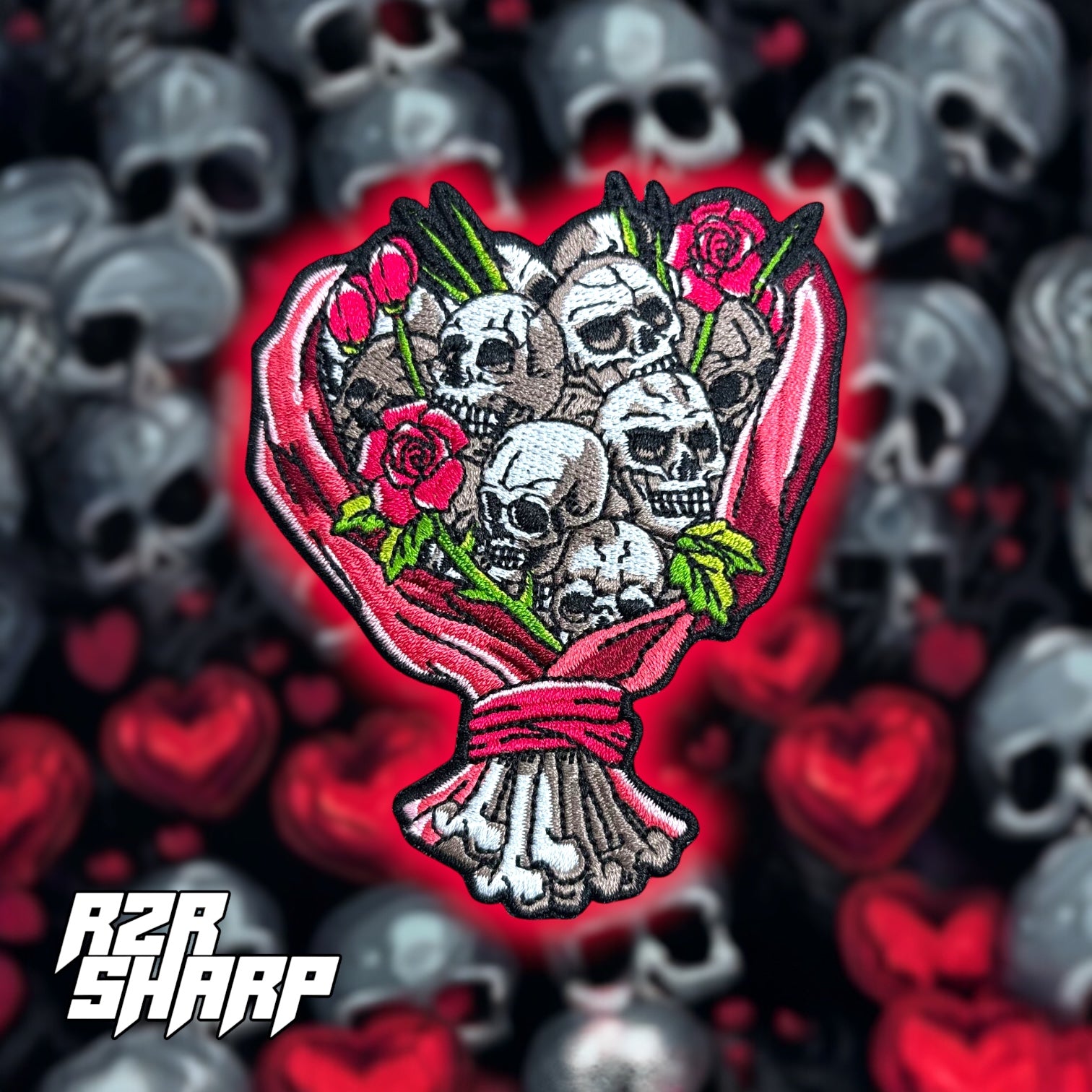 Skullquet – Razor Sharp Patches
