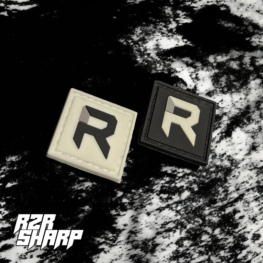 “R” REs (Black/White) – Razor Sharp Patches