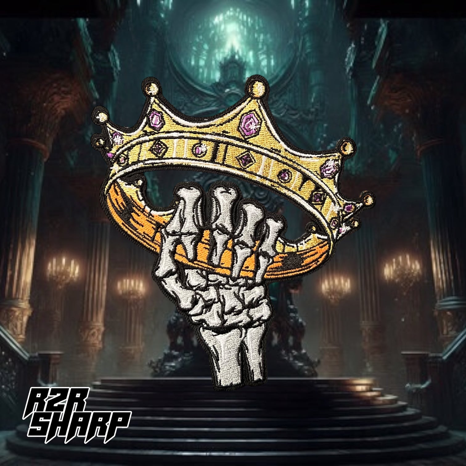 Kings Crown - 7 Deathly Sins (Pride) – Razor Sharp Patches