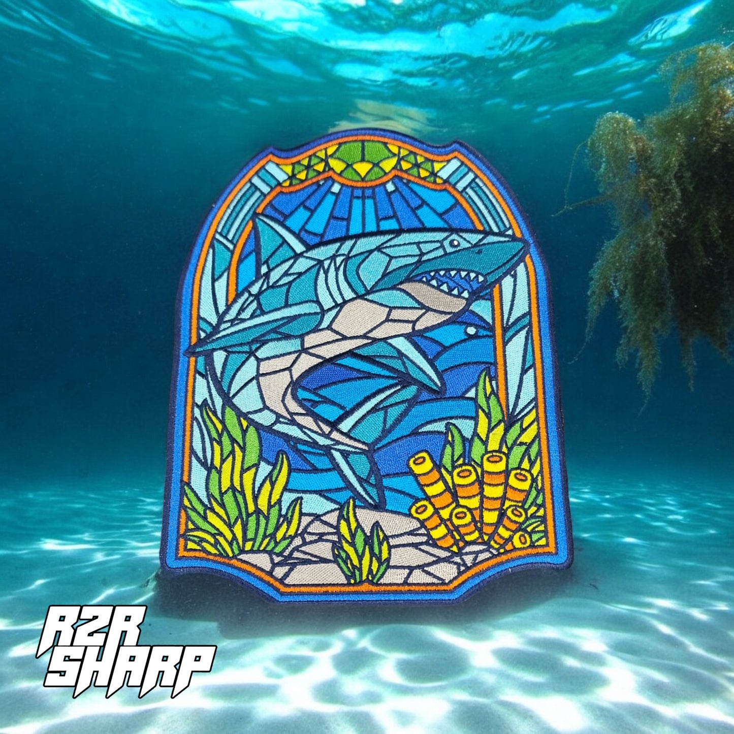 Stained Glass - Great White