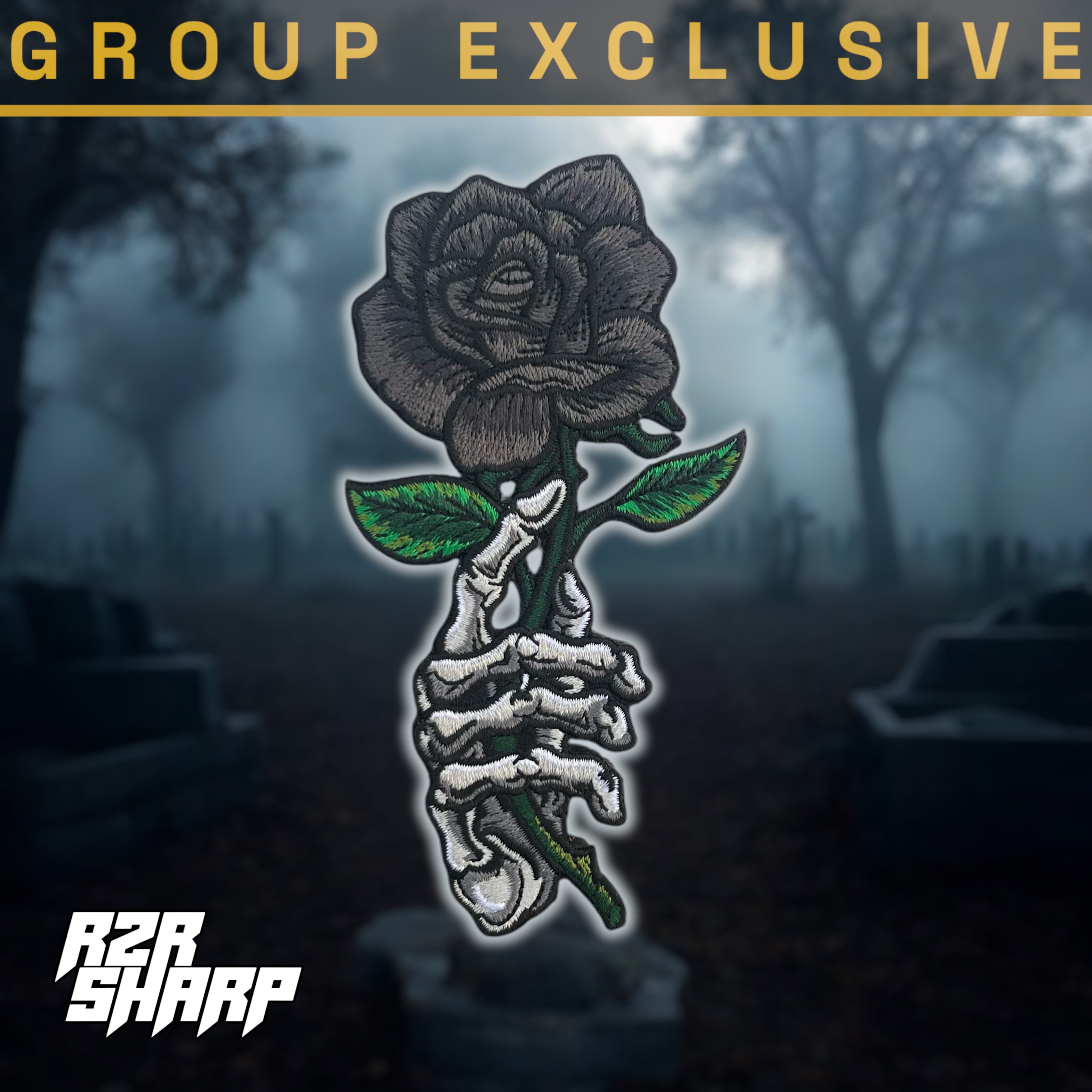 Black Rose – Razor Sharp Patches