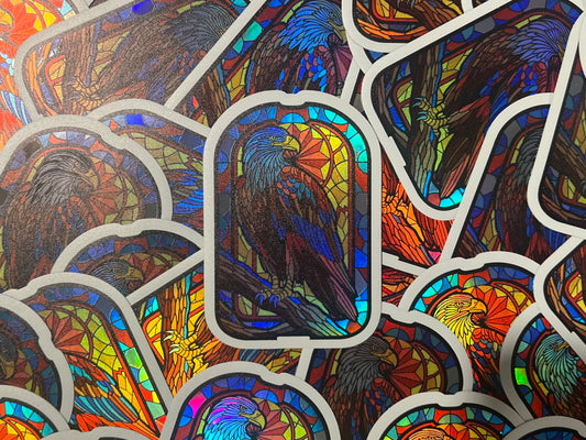 Stained Glass - Eagle