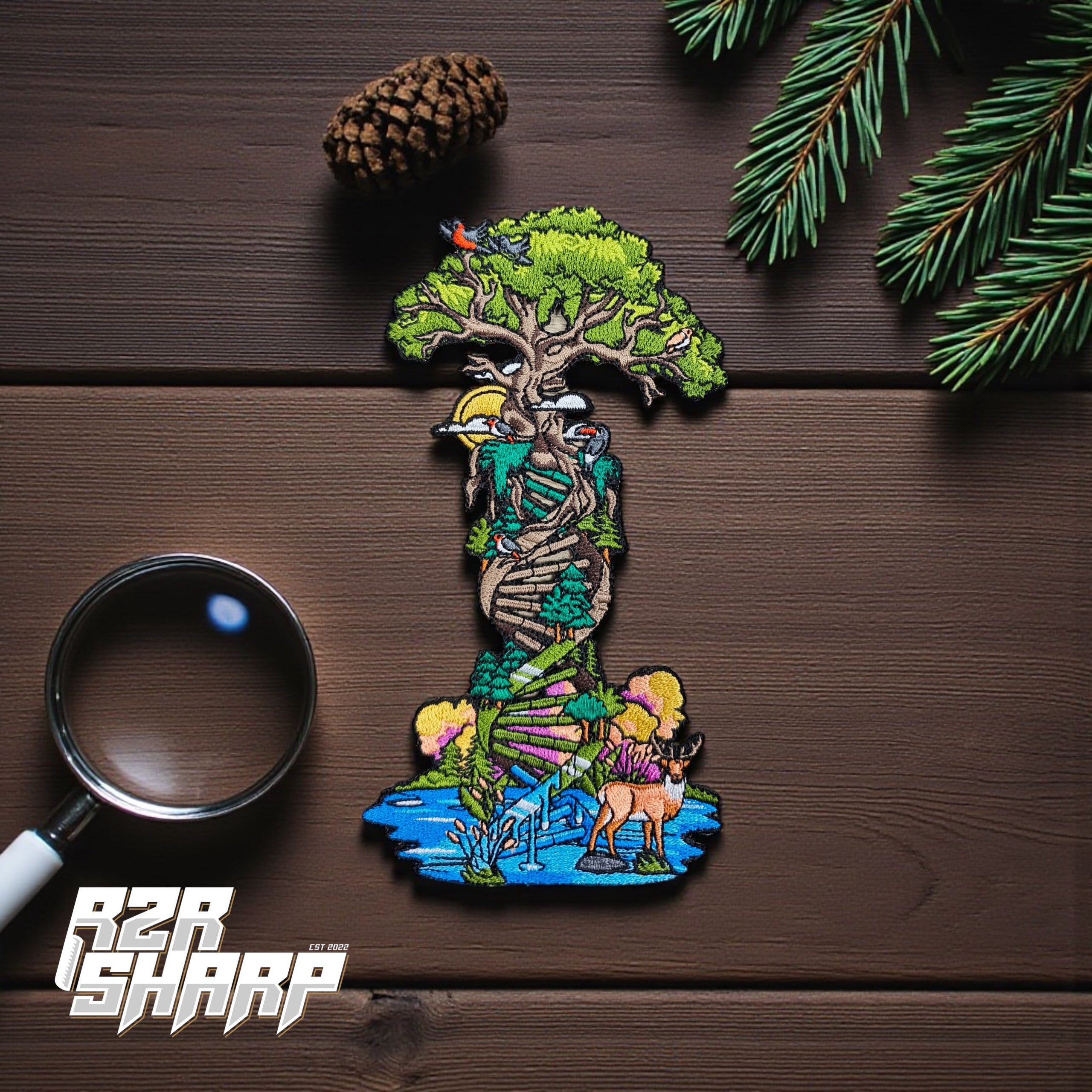 Natures DNA – Razor Sharp Patches