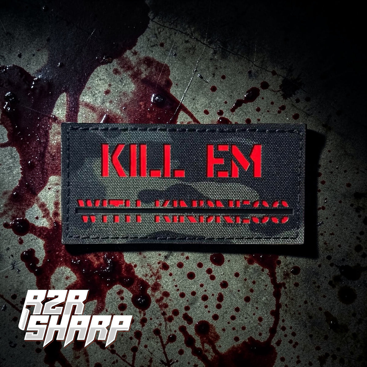 Killcell Patch KILL EM LC – Razor Sharp Patches