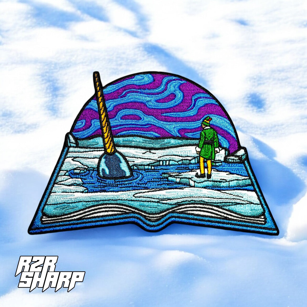 Christmas Edition - Narwhal – Razor Sharp Patches