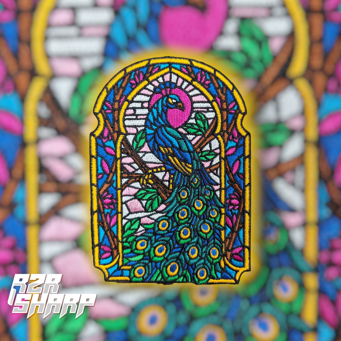 Stained Glass - Peacock
